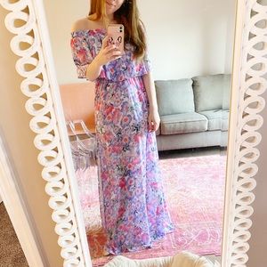 show me your mumu poppy daze maxi dress